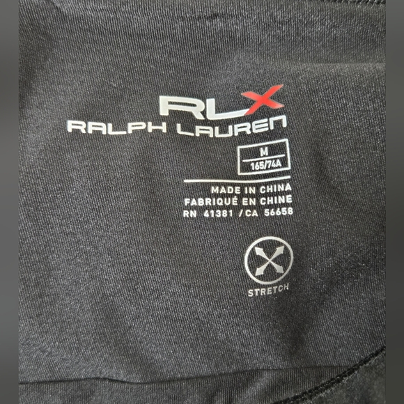 RLX Rlph Lauren Size M Black Athletic Skort (Skirt w/built-in Shorts) - Picture 3 of 10